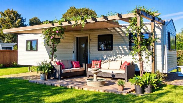 Top astuces pour réussir l'aménagement de votre terrasse de mobil-home