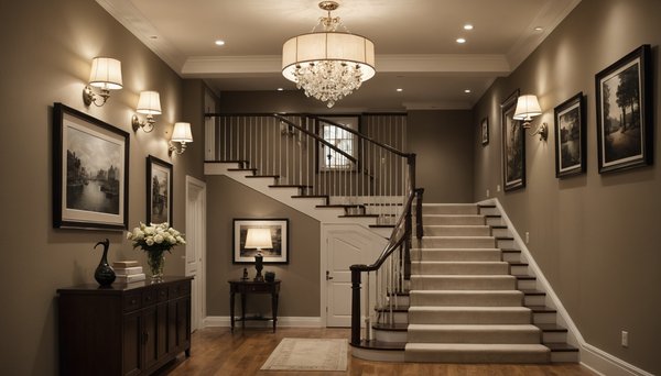 Éclairage design : choisissez les appliques murales escalier